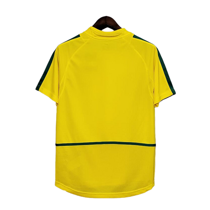 2002 Brazil Home Jersey