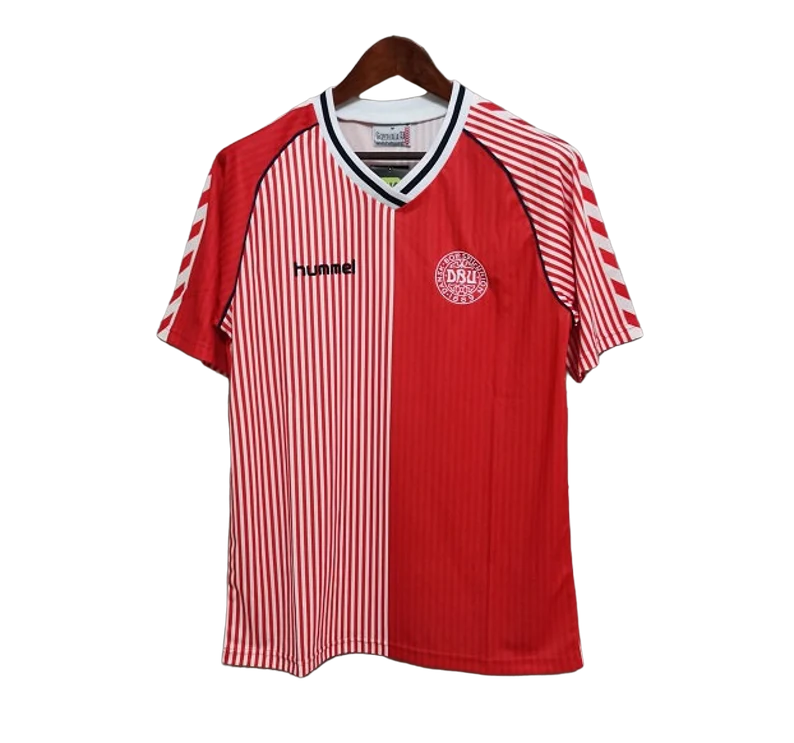 1986 Denmark Home Jersey