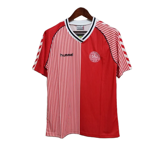 1986 Denmark Home Jersey