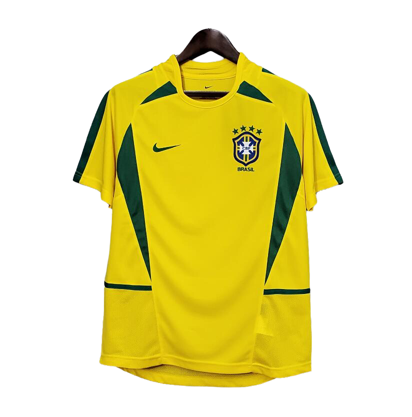 2002 Brazil Home Jersey