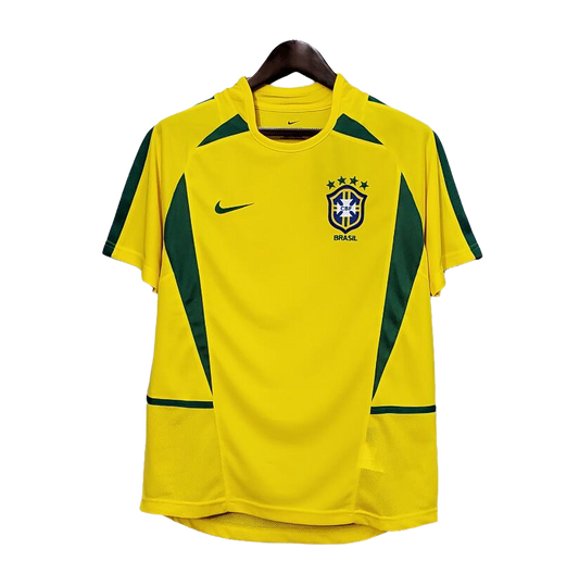 2002 Brazil Home Jersey