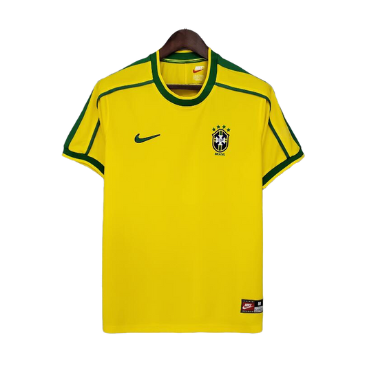 1998 Brazil Home Jersey