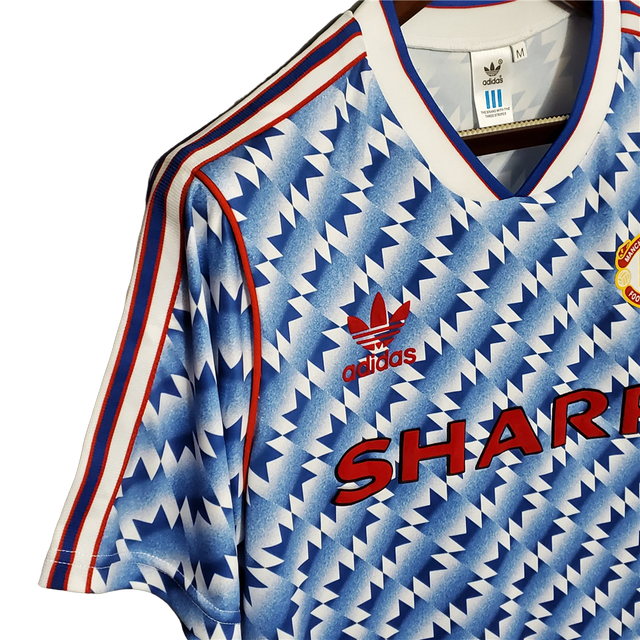Manchester United Jersey Custom Away Soccer Jersey 1990/92
